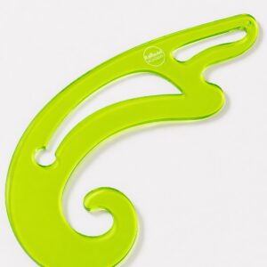 Regla Curva Profesional de Patronaje en Metacrilato de 3 mm