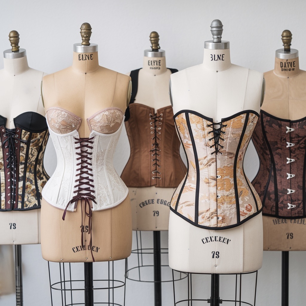 Modistería internacional Sistema Martí con maniquí vestido en proceso de patronaje y confección en atelier profesional